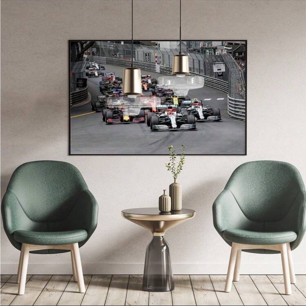 Formula 1  Canvas (framed)